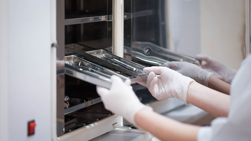 sterilizing surgical equipment